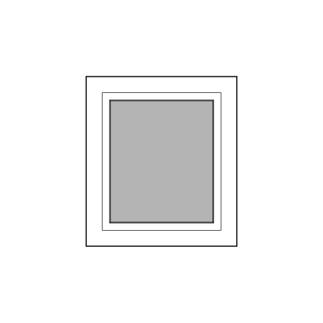 Enkel raamkozijn draaikiep 800 x 900 mm HR++ glas